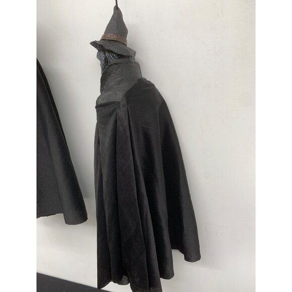 Pair Vintage Paper Magic Group Halloween Hanging Bungee Witch & Grim Reaper Skel - Picture 6 of 8